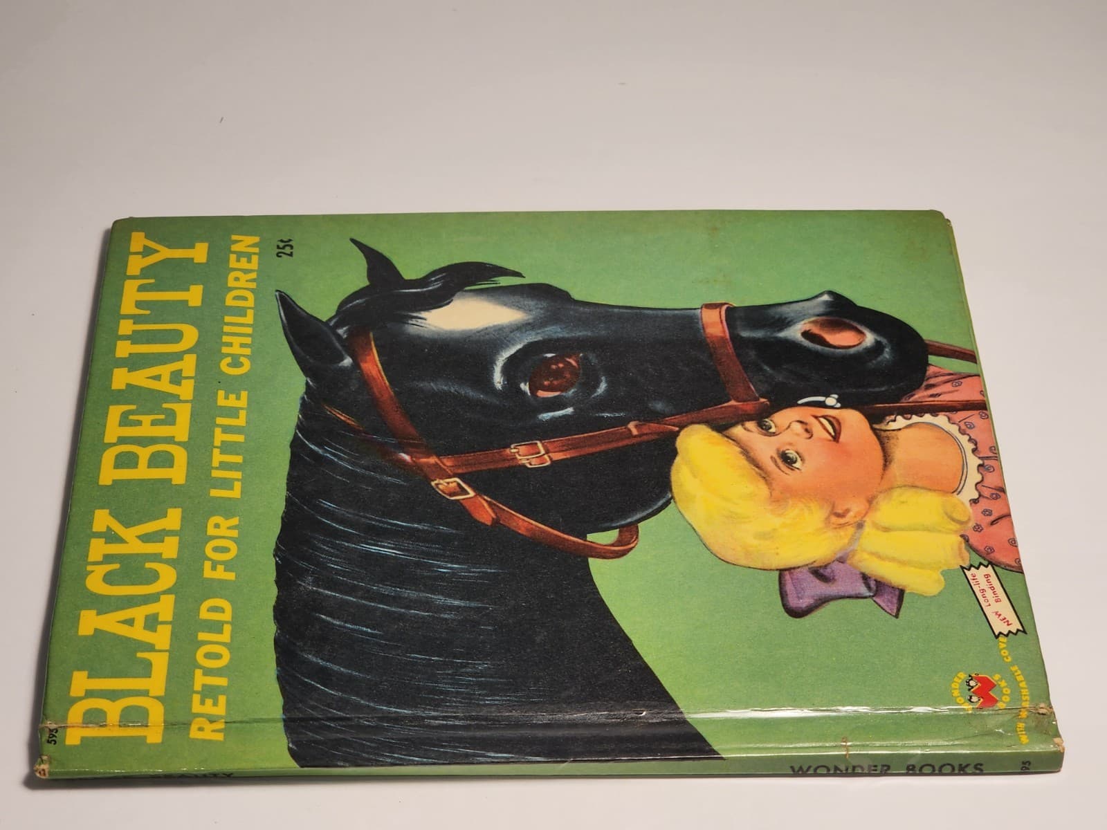 Black Beauty Retold For Little Children 1952 Wonder Book Illustrated 3