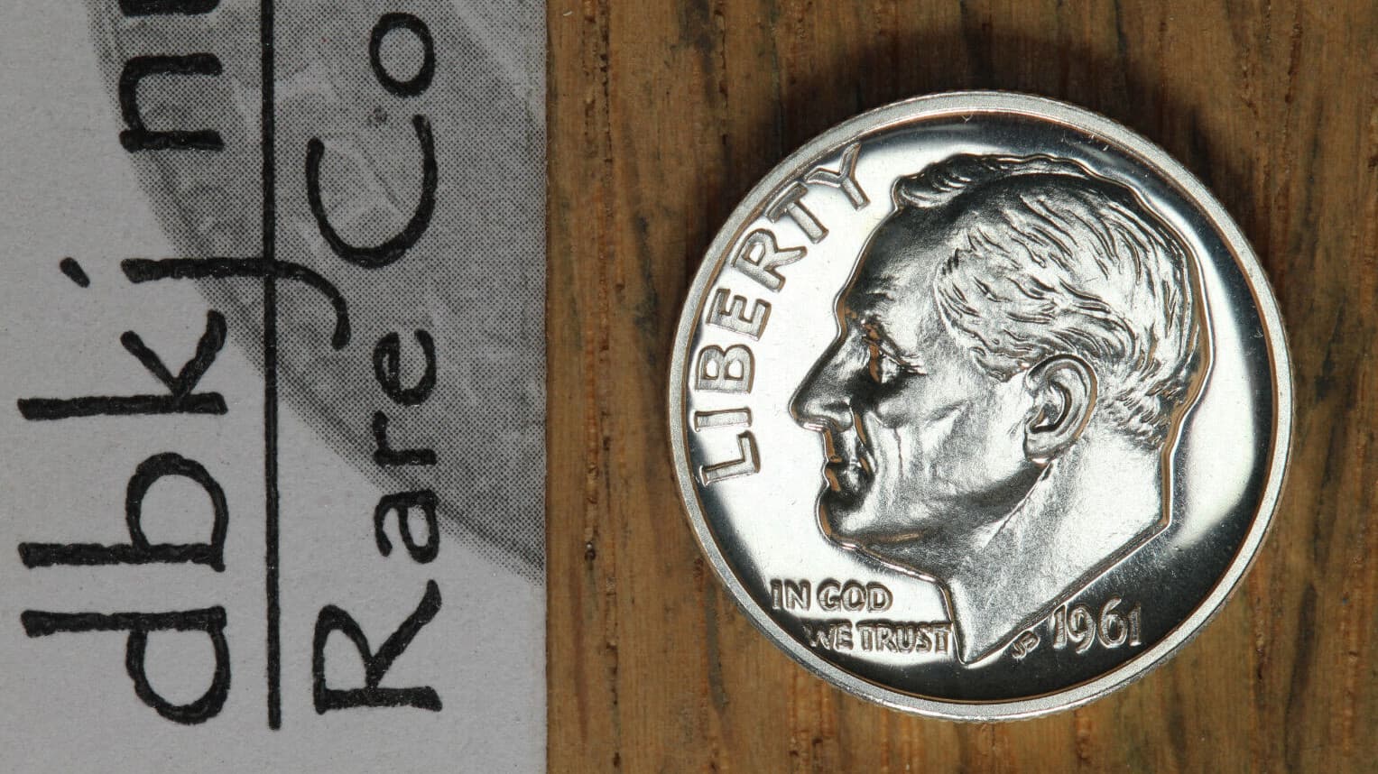 1961 (P) Proof Silver Roosevelt Dime 10¢ - Choice to Gem Proof