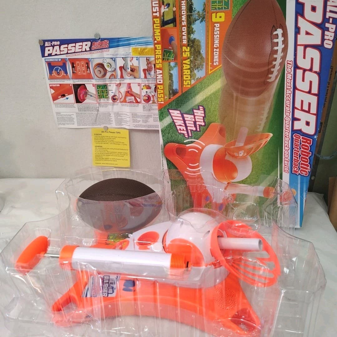 All Pro Passer Robotic Quarterback Tested Works Great Complete Incl Instructions