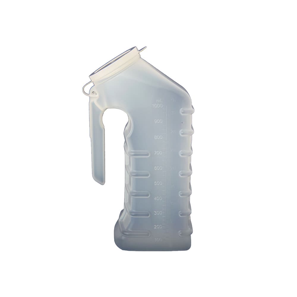 Male Urinal Uri-MAX 32 oz. / 1000 mL With Closure Single Patient Use