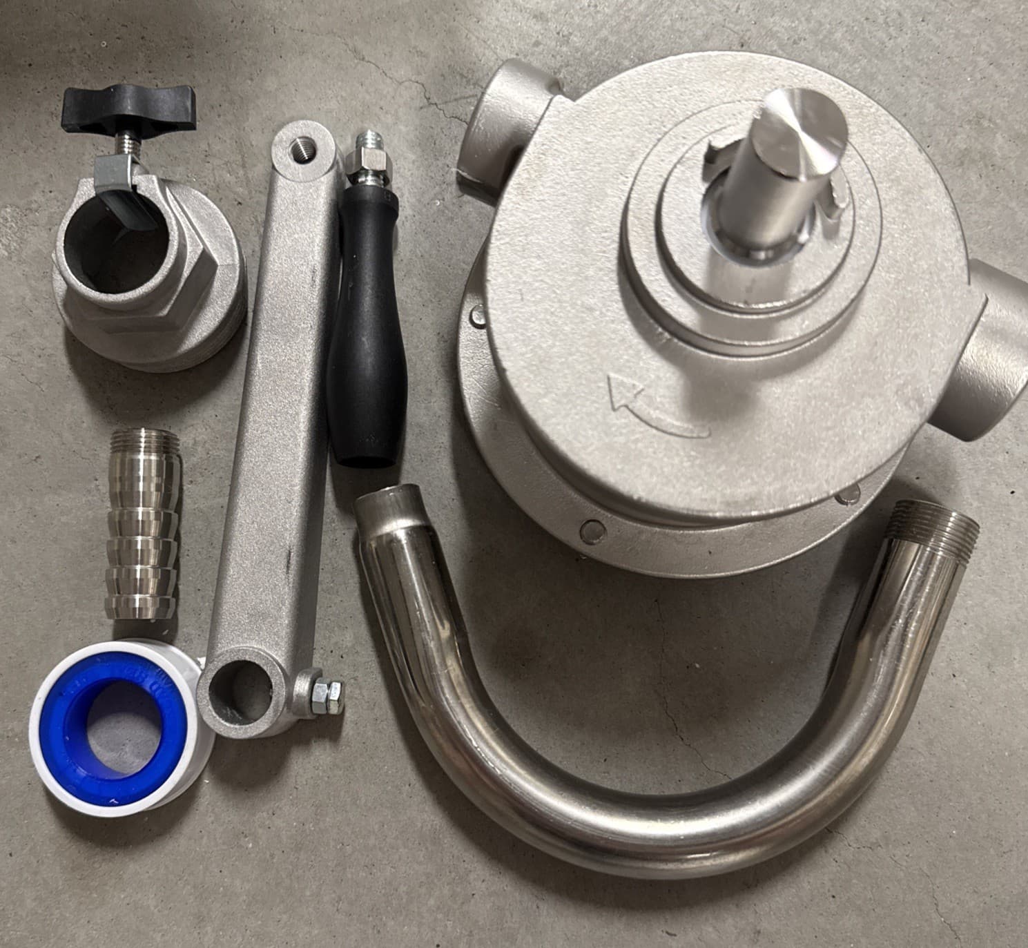 Action Pump 219SP Hand Operated Drum Pump, Rotary, 55 gal Containers, 2000 cps 4