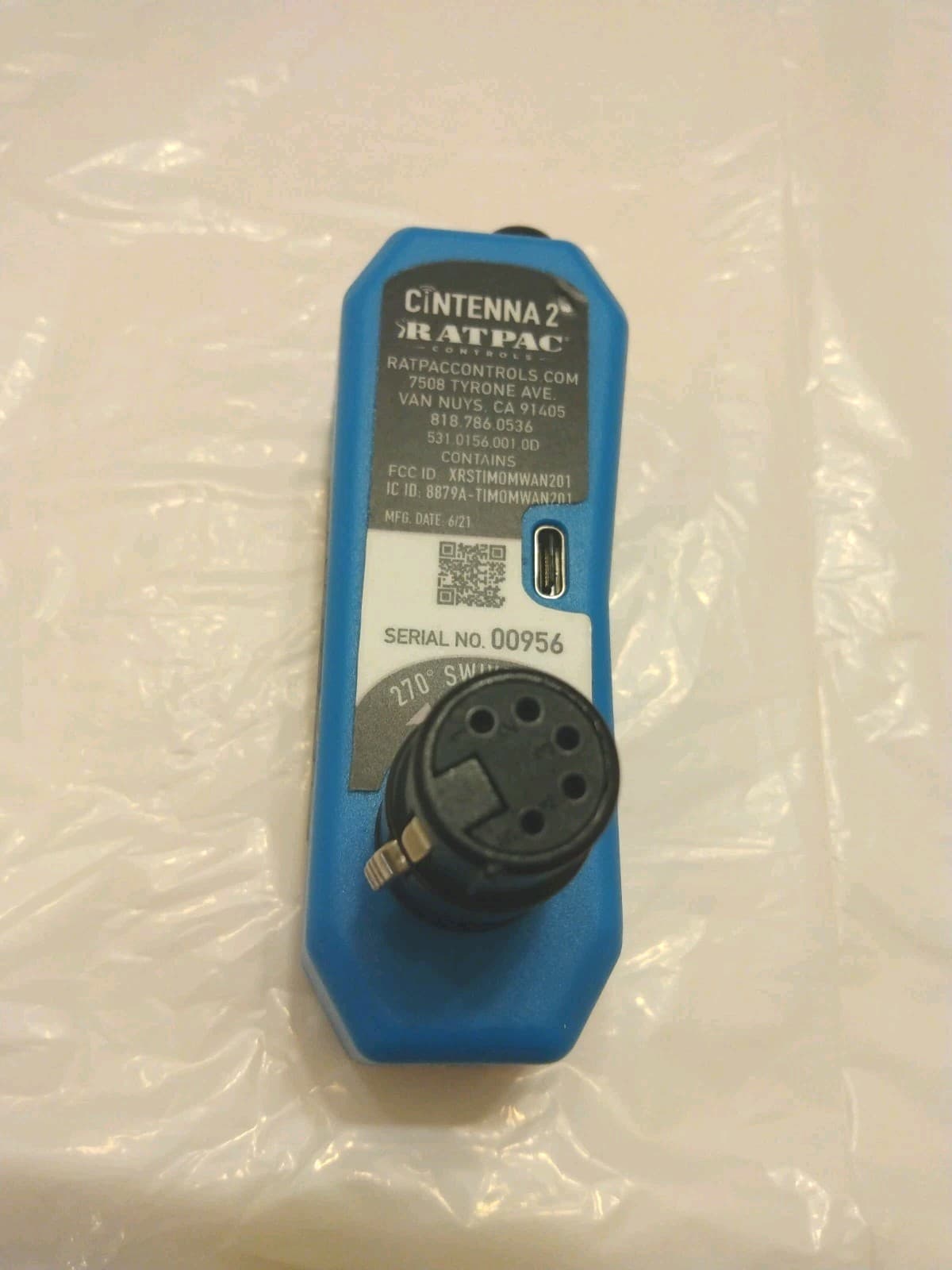 RATPAC CONTROLS CINTENNA2 3