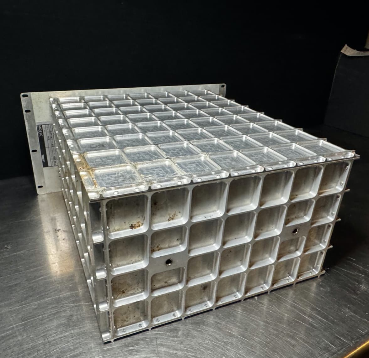 NASA Space Shuttle/SpaceLab Middeck Stowage Locker, w/inserts. 5