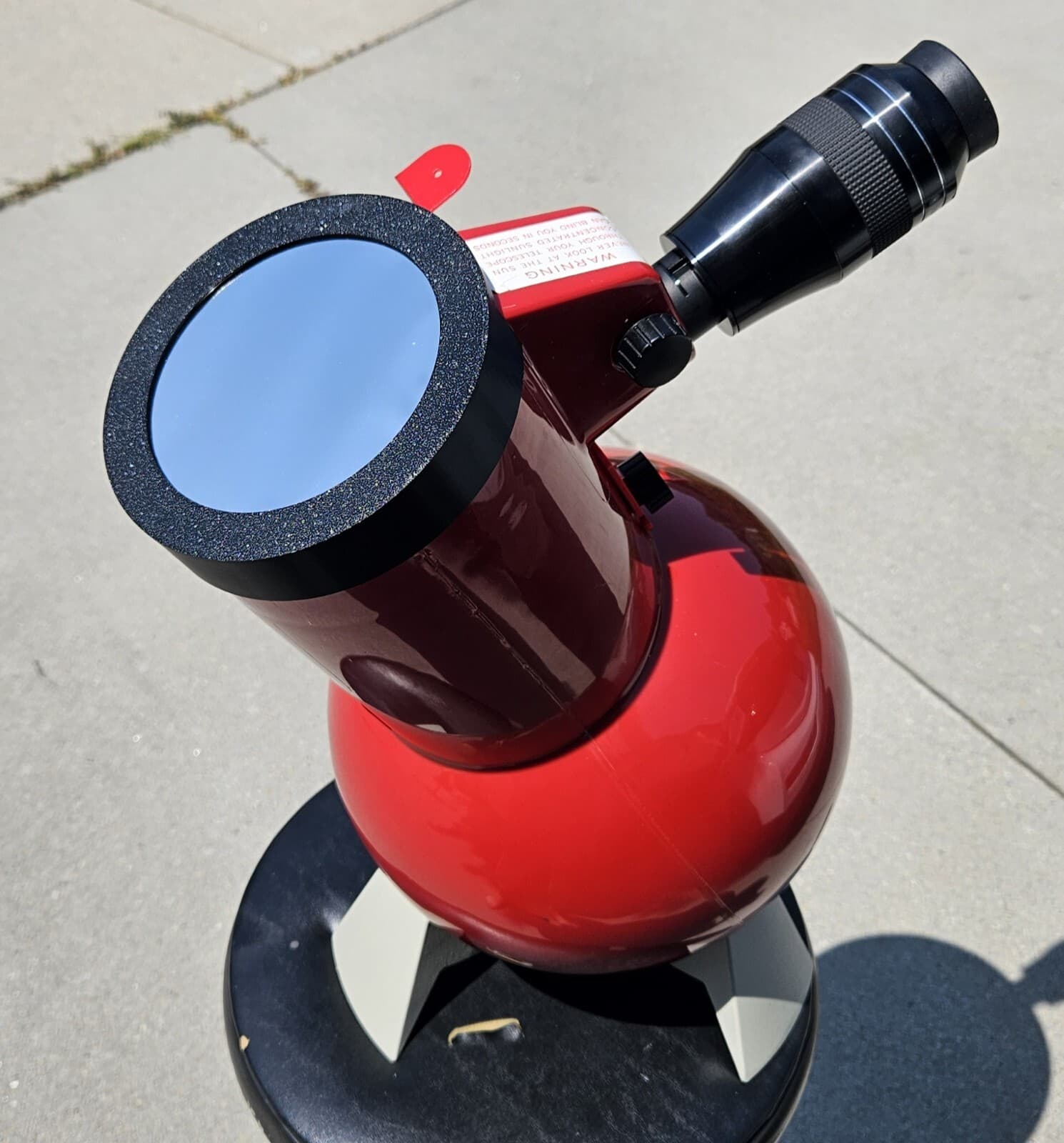 Edmund Scientific Astroscan Telescope Solar Filter + Solar Finder 4