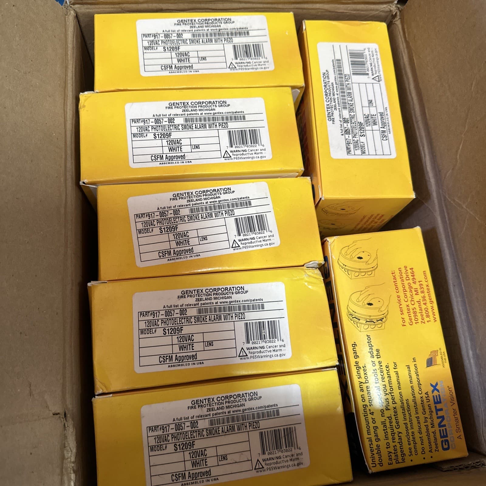 🔴Gentex GN503 SERIES Combination Photoelectric Smoke & Carbon Monoxide Alarm‼️ 3