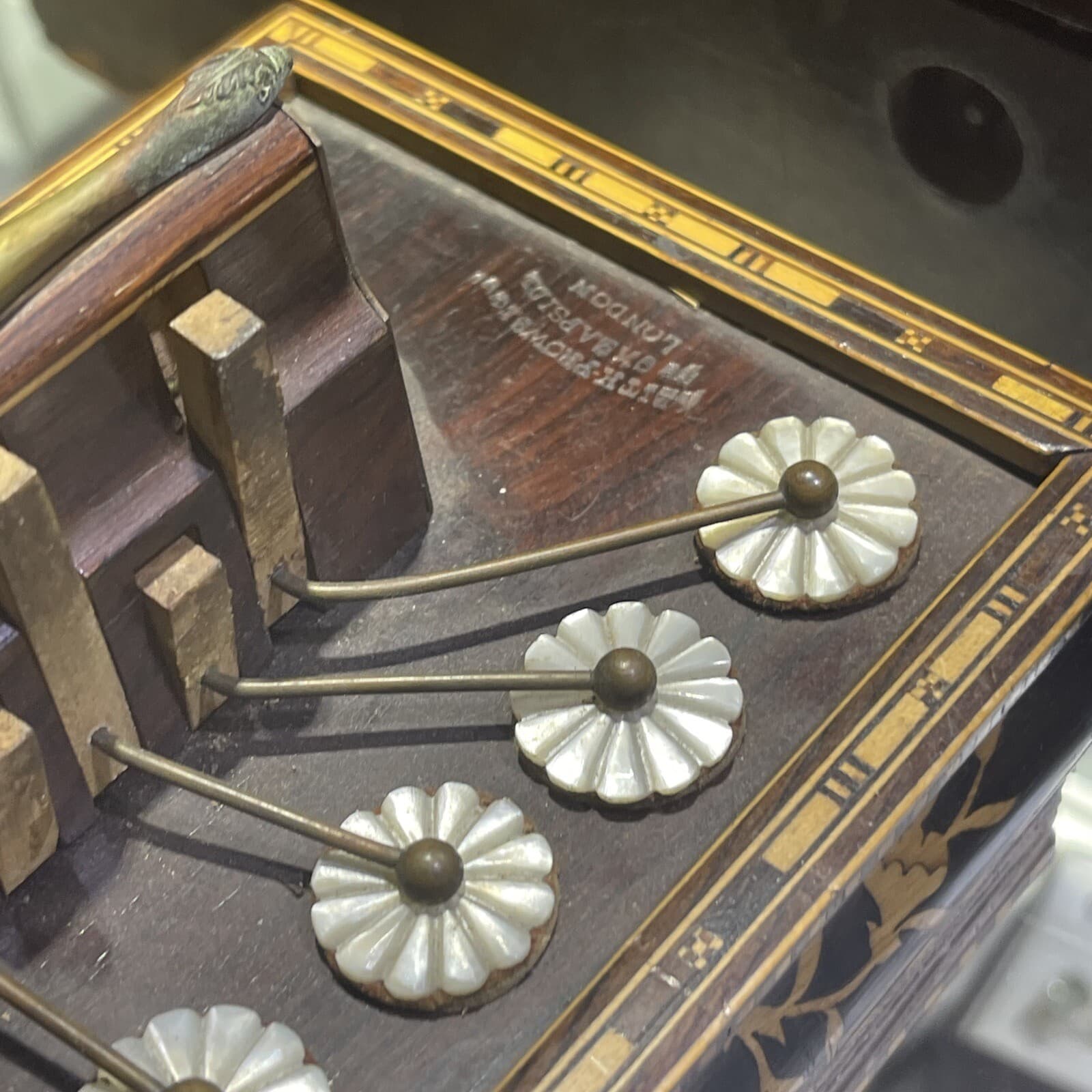 Rare Antique Accordion Flutina by Keith Prowse & Co OF CHEAPSIDE LONDON 5