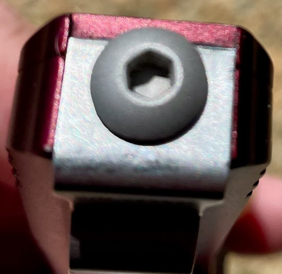 Microtech Ultratech Glassbreaker Delete Screw Stainless Steel 3