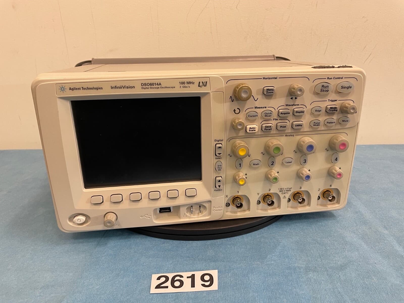Agilent Technologies DSO6014A 100 MHz 4-Channel Digital Storage Oscilloscope 4