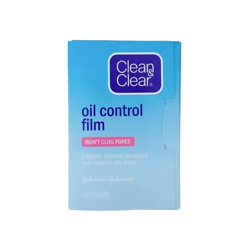 Clean & Clear Oil Control Film Blotting Paper 60 Sheets (Pack of 12) 4