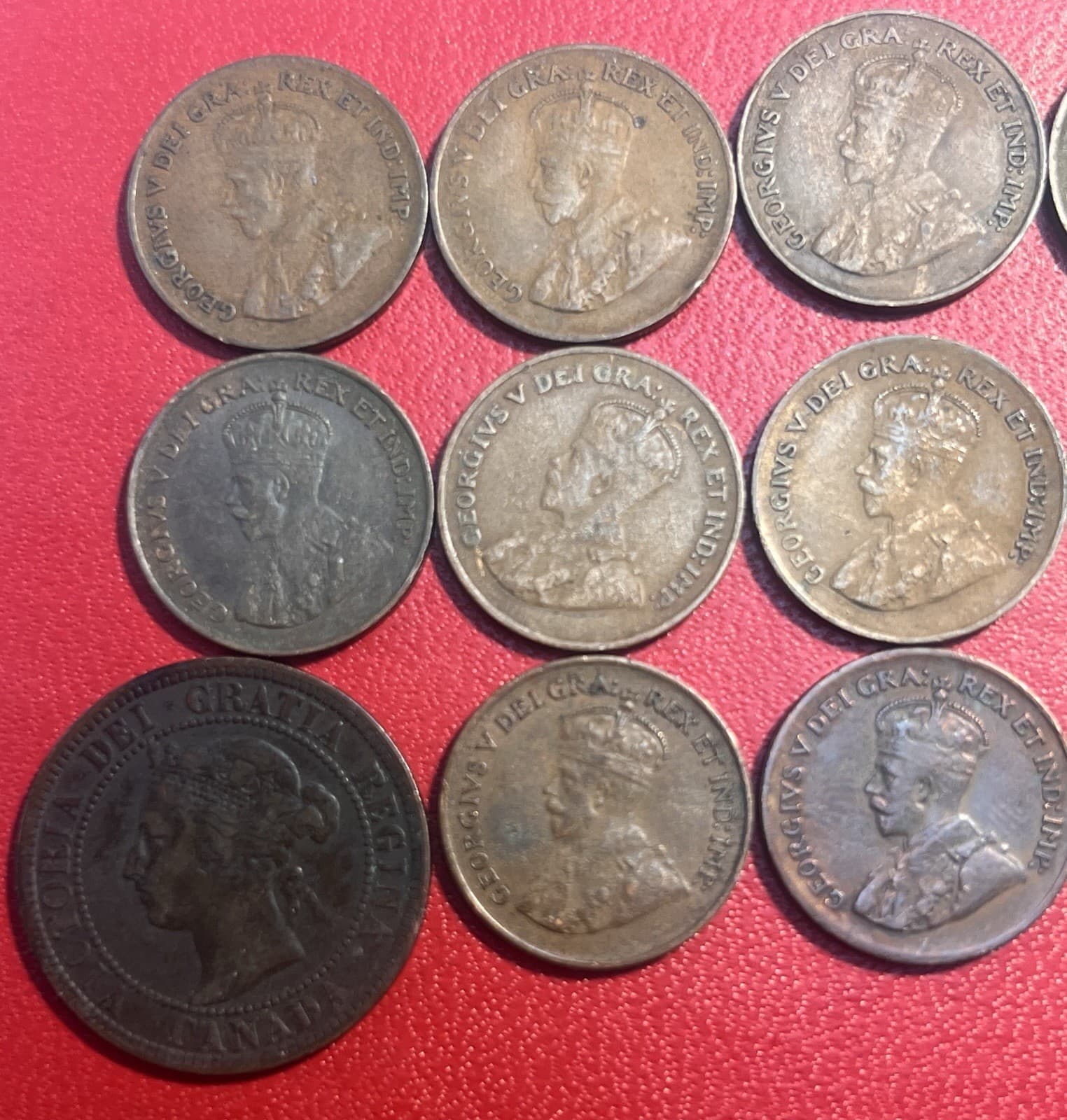 CANADIAN CENT LOT 15 COINS 2