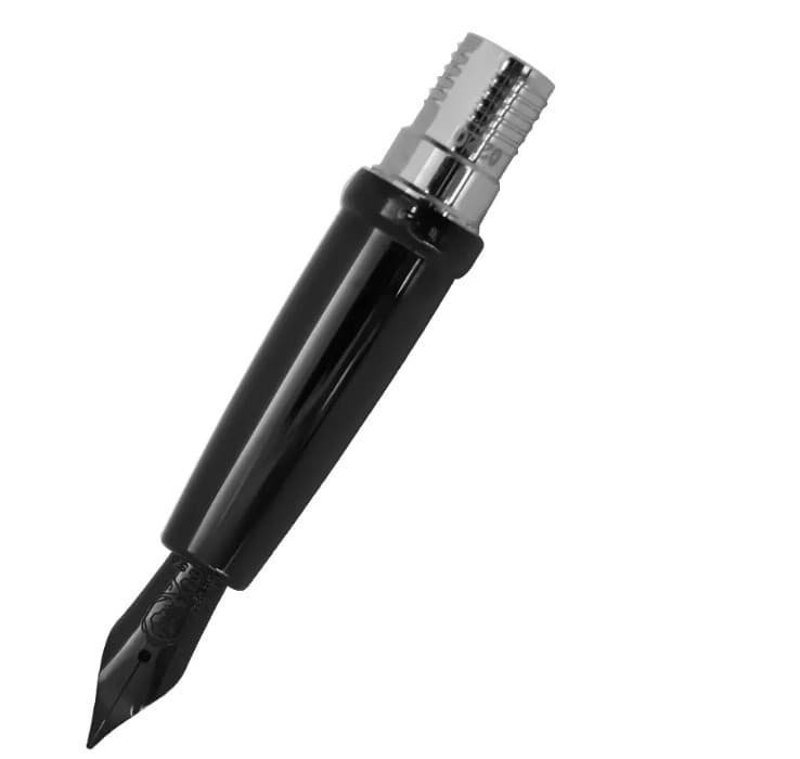 Cross ATX Fountain Pen Replacement Nib, Medium, PVD Black & Black Lacquer 2