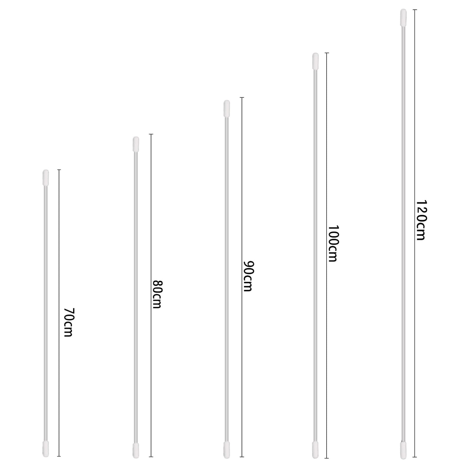 Worship Flags Pole Rods Praise Dance Banners Flexible Rods Flexi Sticks 3