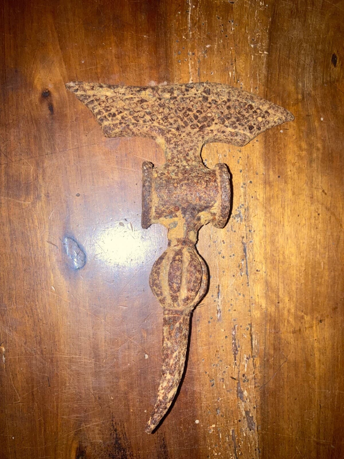 antique nice heavy mace hammer medieval morgen star mace 5