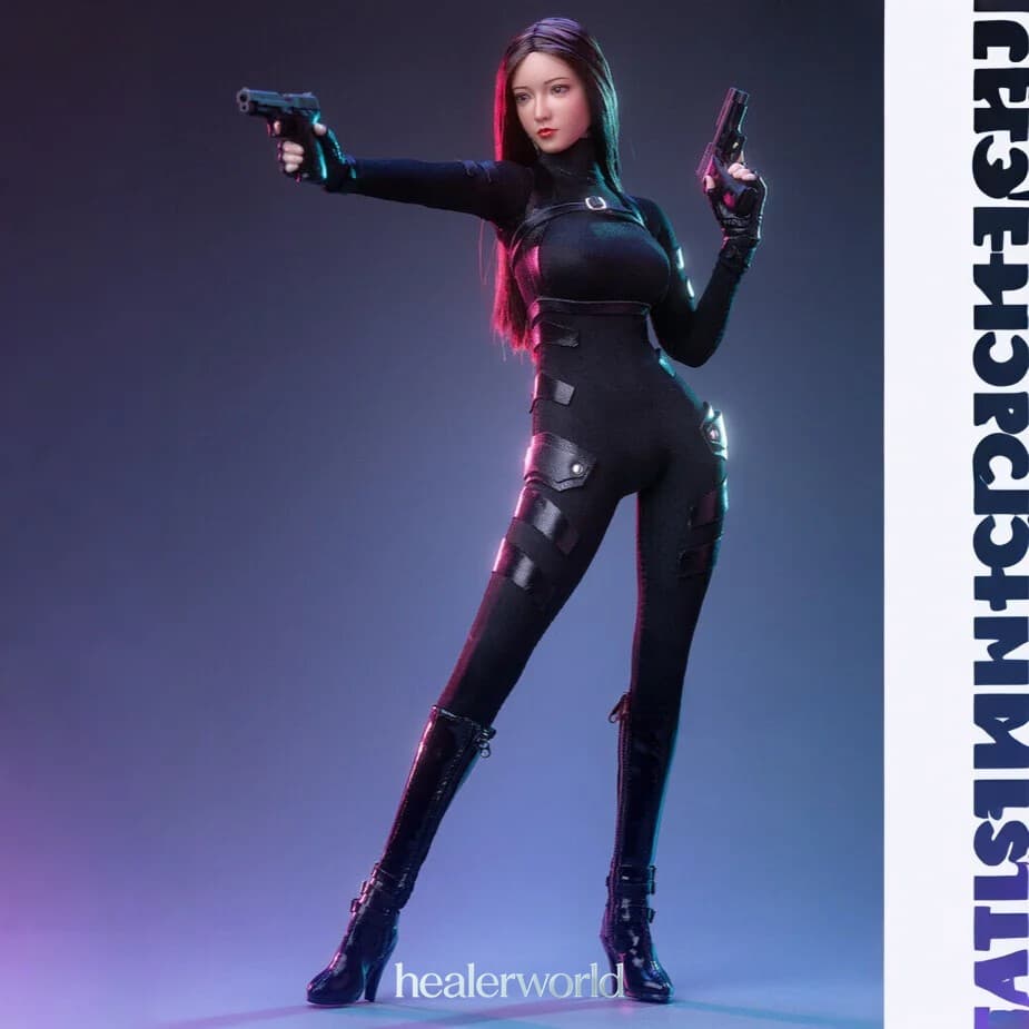 1/6 Scale Female Bodysuit Belt Clothes Fit 12" Action Figure Collectibles PH TBL 4