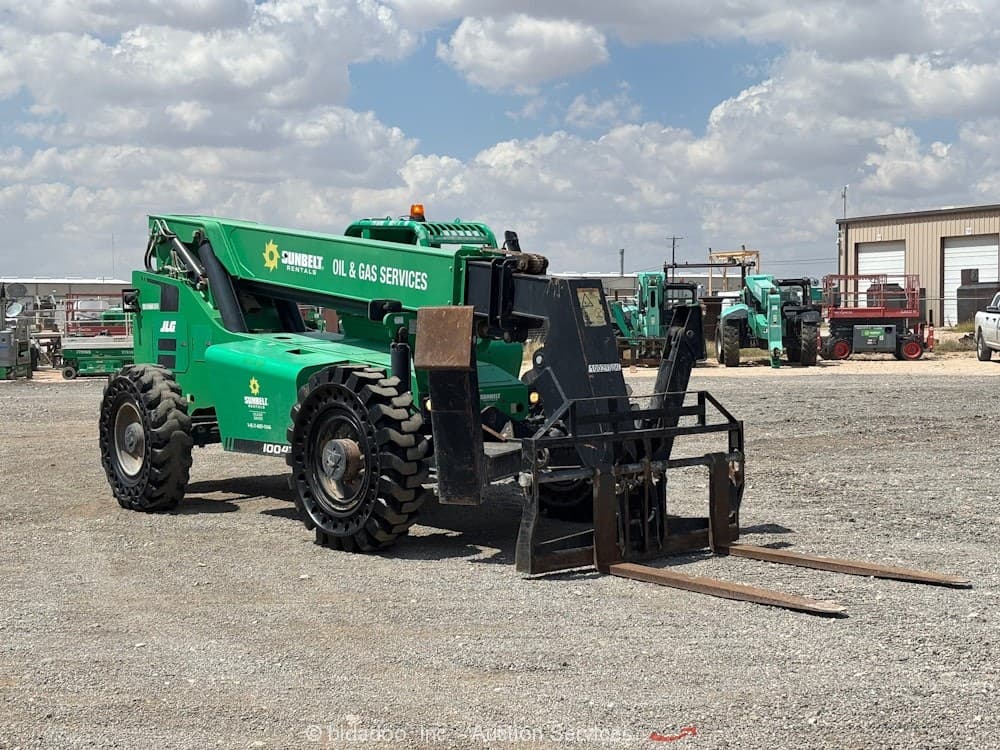 2018 Skytrak 10042 42' 10k Telescopic Reach Forklift Telehandler Aux Hyd bidadoo 2