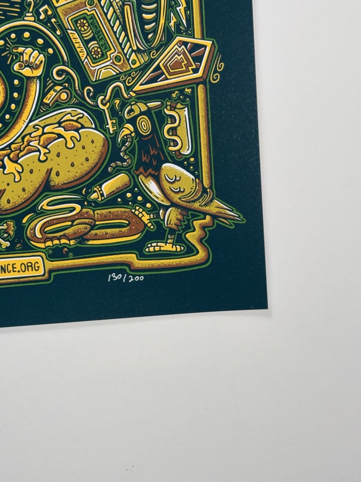 Goose The Band Poster The Mann Philadelphia PA 2025 Show Edtn S/N Official X/200 3