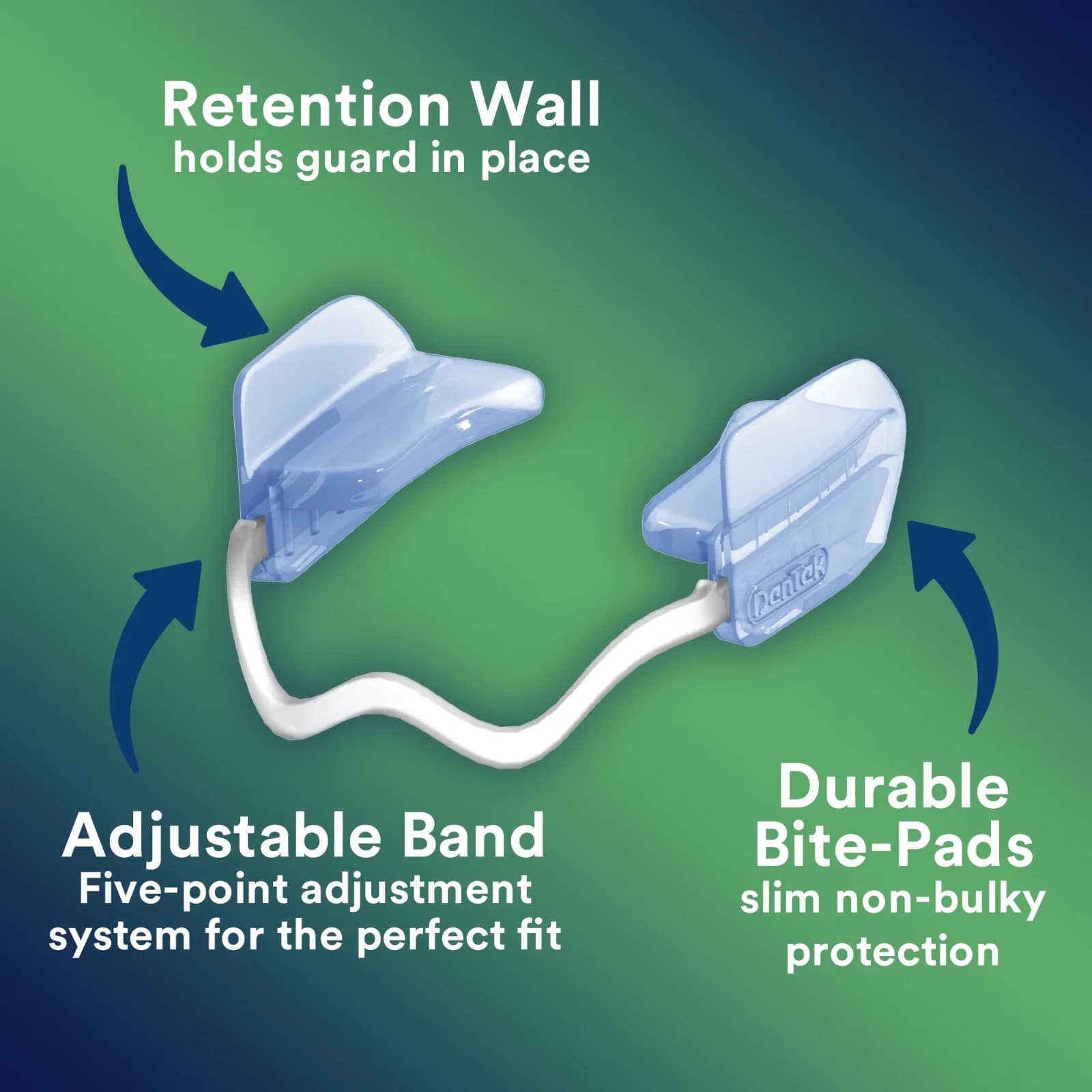 DenTek Comfort-Fit Dental Guards for Nighttime Teeth Grinding, 2 Count 2