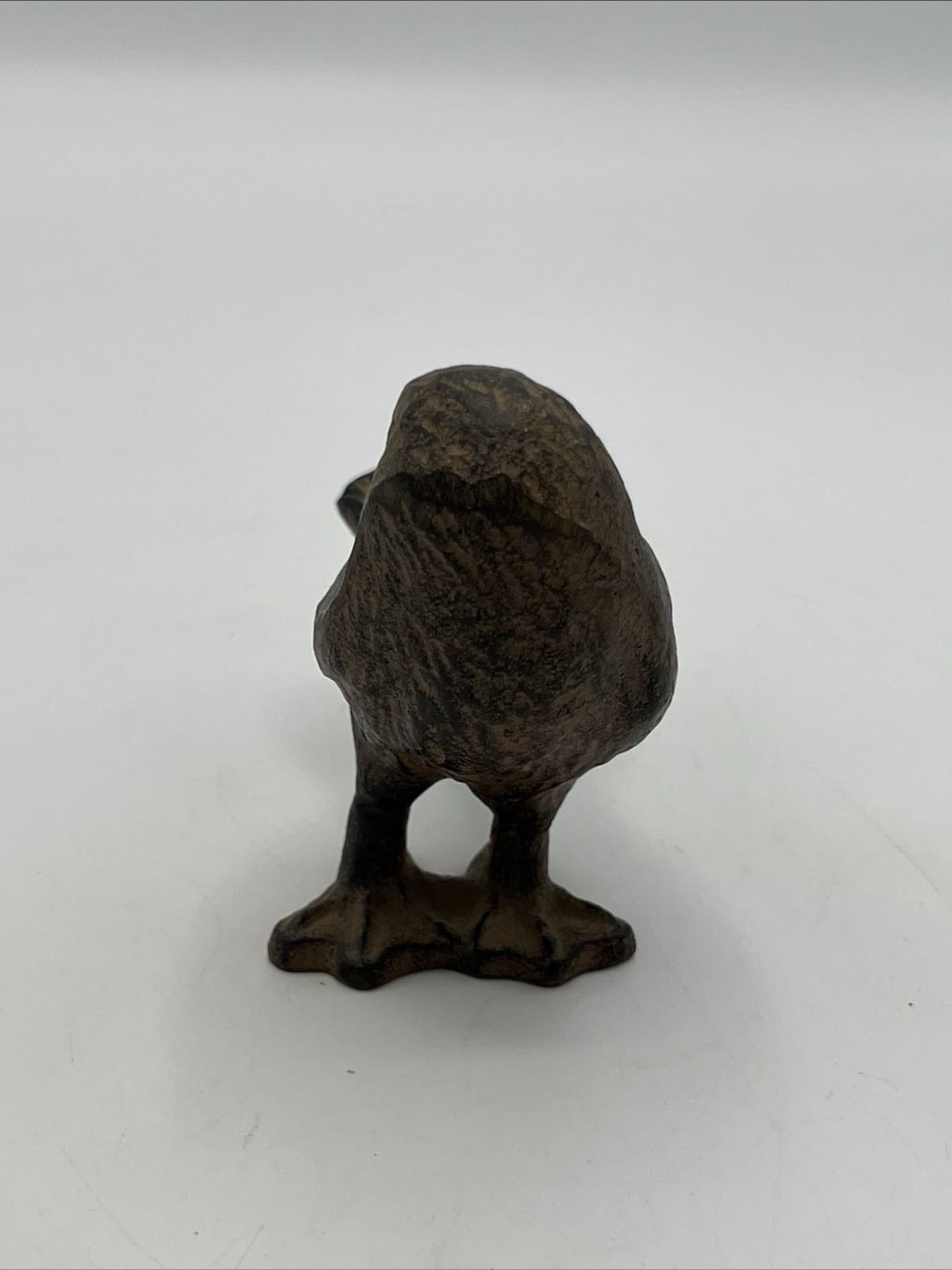 Cast Iron Sparrow Bird Figurine For Home or Garden Paperweight Doorstop 3" 2