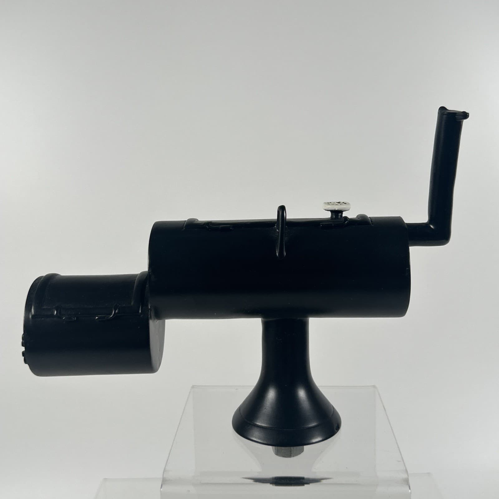 BBQ offset smoker pit, Grill screw on Trophy Topper black 5.75" 4