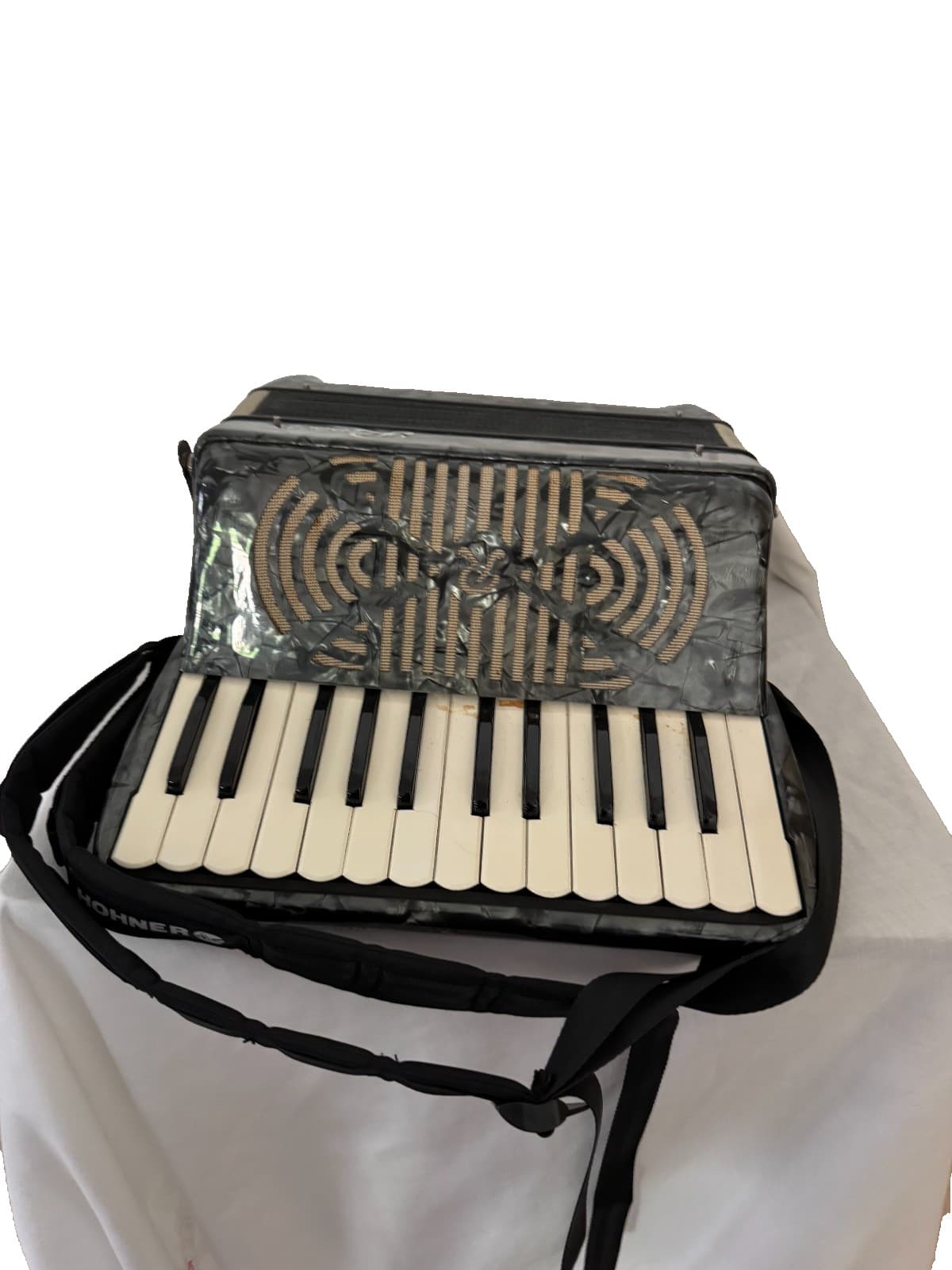 Rivoli Accordion with Hohner Backpack Case (GS) 6