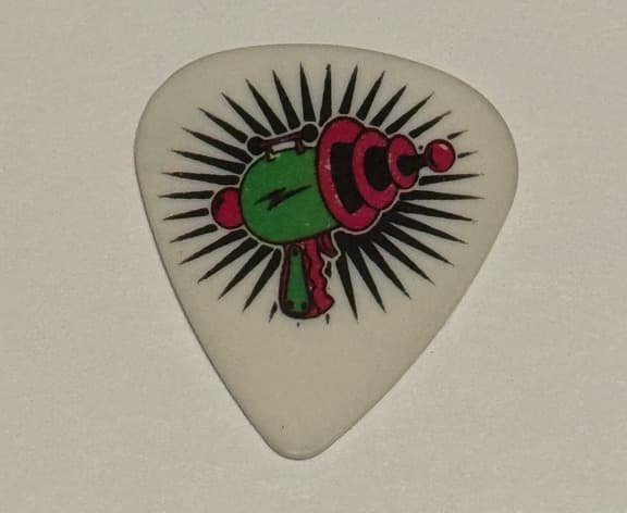 Billy Idol Steve Stevens Ray Gun Guitar Pick Concert Tour Stage Plectrum RARE!