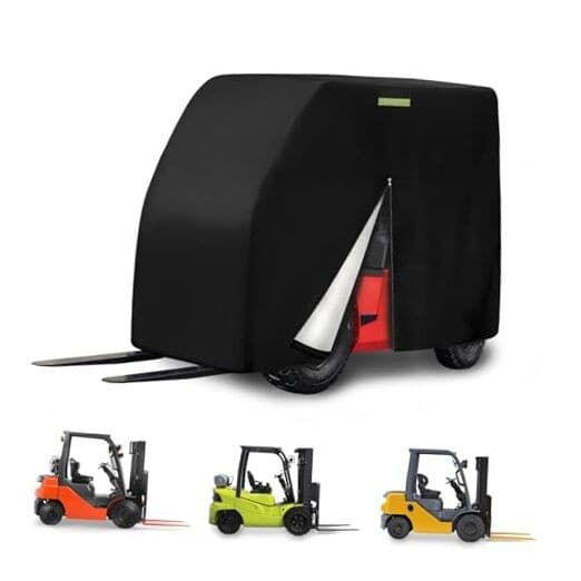 Forklift Cover Waterproof All Weather for Forklifts Up to Full Forklift Cover