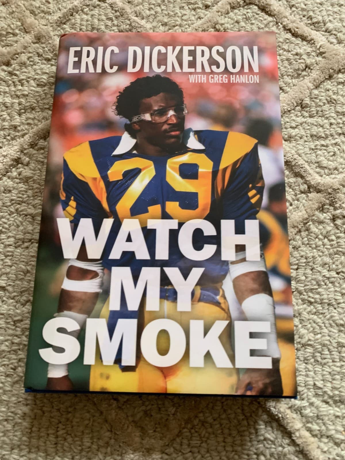 FOOTBALL HOF AUTO SIGNED  Lot Thurman Thomas, Eric Dickerson, Csonka, McElhenny 4