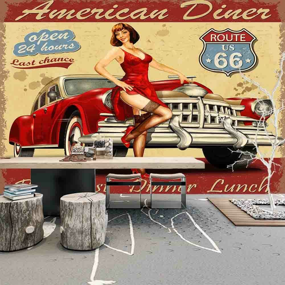 Car Praise Wording 3D Full Wall Mural Photo Wallpaper Printing Home Kids Decor 2