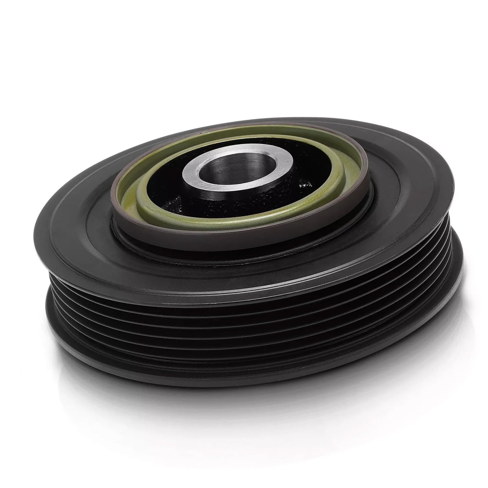 Engine Harmonic Balancer Crankshaft Pulley Compatible with Ford Escape 2013-2018 2