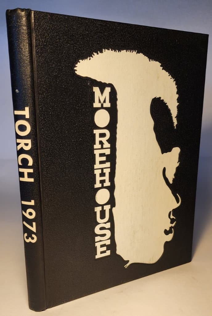 1973 MOREHOUSE COLLEGE YEARBOOK 'TORCH' HBCU ATLANTA, GA