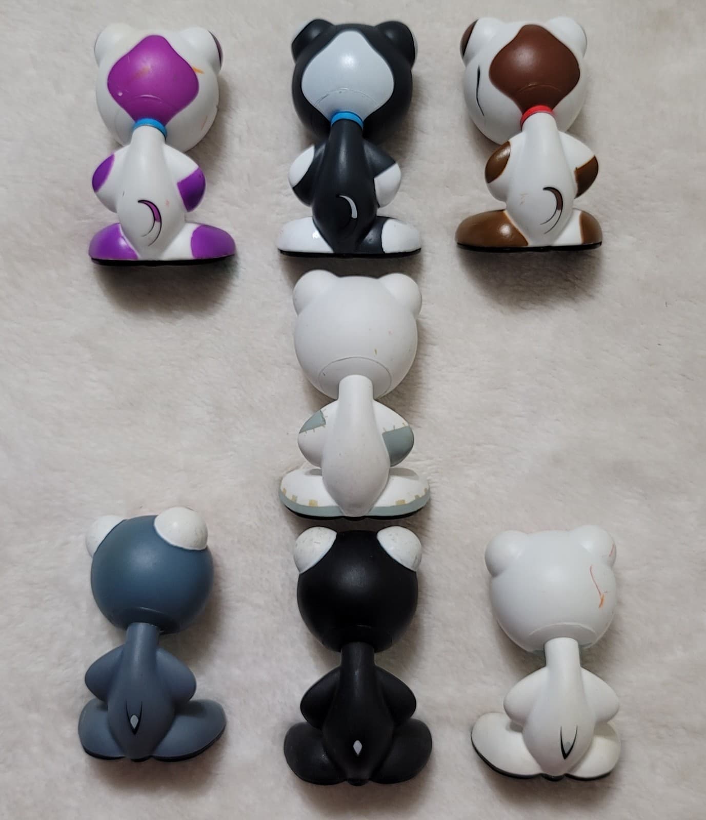 UB Funkeys  Three Waggs - Very Rare Color and others - Lot of 7 3