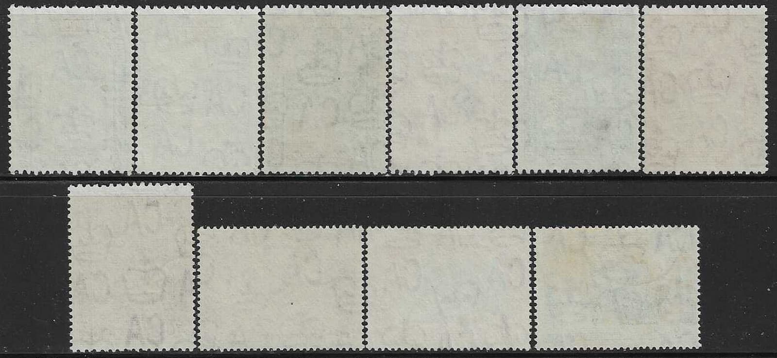Aden - Hadhramaut 1963 part set 10 of 12 sg 41-50 used Pictorial Definitives 2