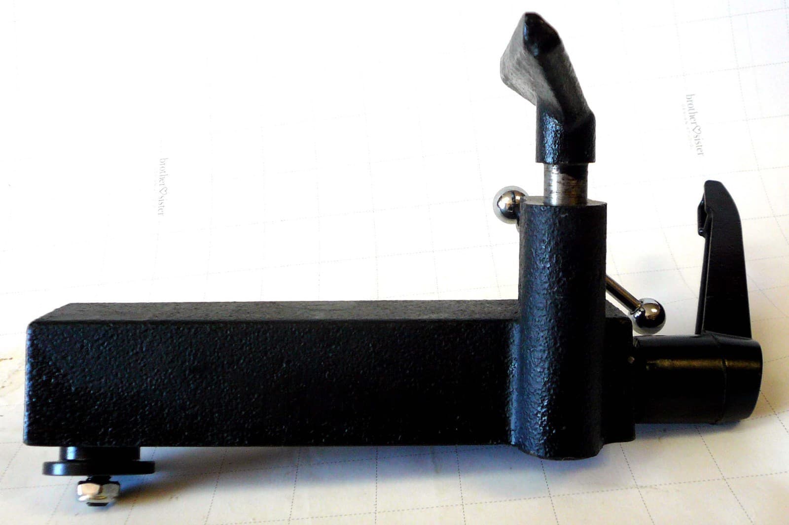 Deluxe 8" Wood Lathe Tool Rest Base + Eccentric Lock + 4-3/8" Rest Turning New 2