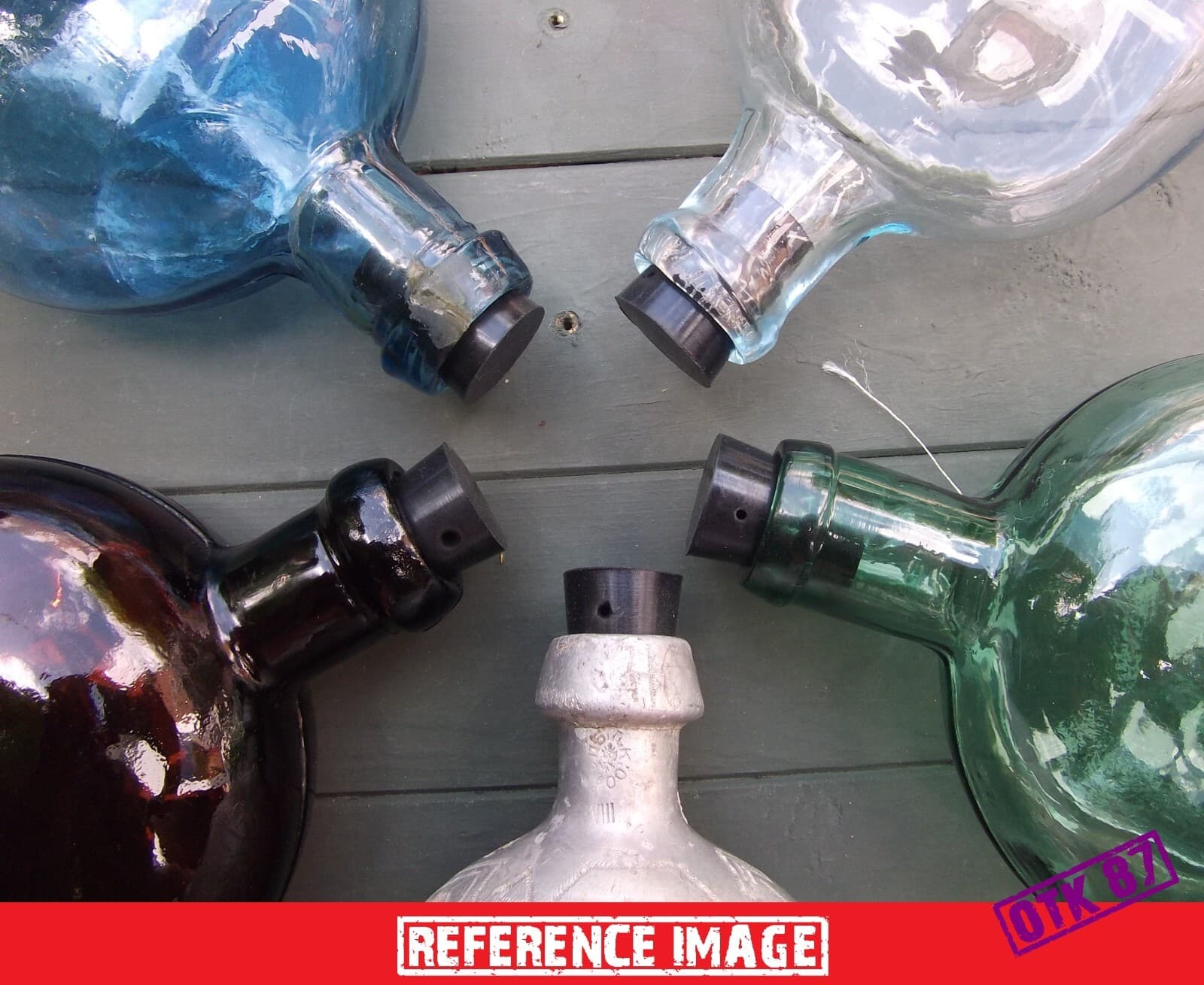 Rubber stopper for RIA & RKKA canteens, modern made substitute conversion 5