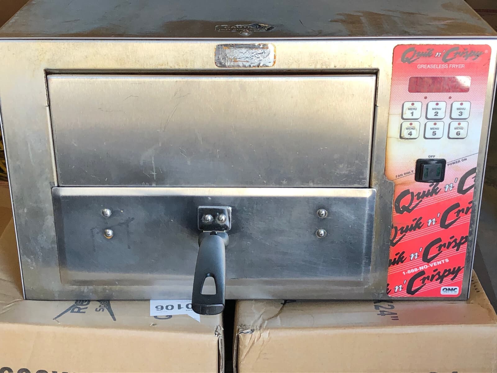 Quik n Crispy 600010 / 600025 GF II Countertop Greaseless Commercial Air Fryer