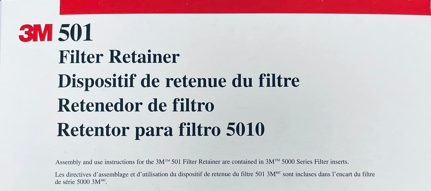 3M 501 Filter Retainer For 5N11 And 5P71 Use With 7502 6200 6800 2 Ea = 1 Pair 2