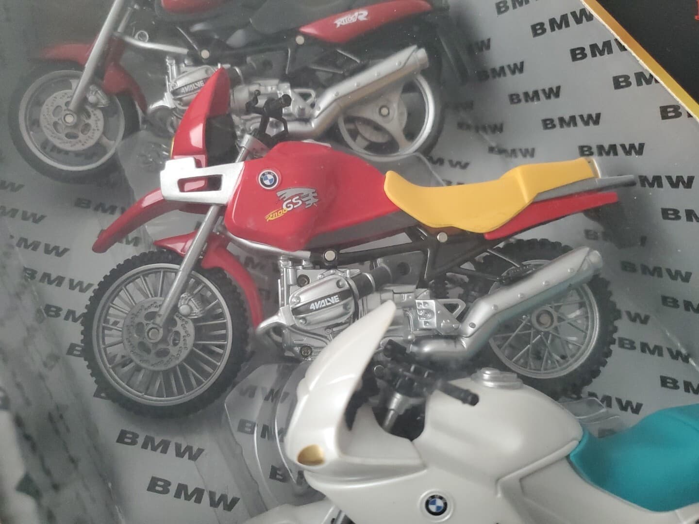 BMW R1100RS R1100R R1100GS VINTAGE 1996 NEW-RAY MOTORCYCLE 1:12 MODEL R1100 1100 3