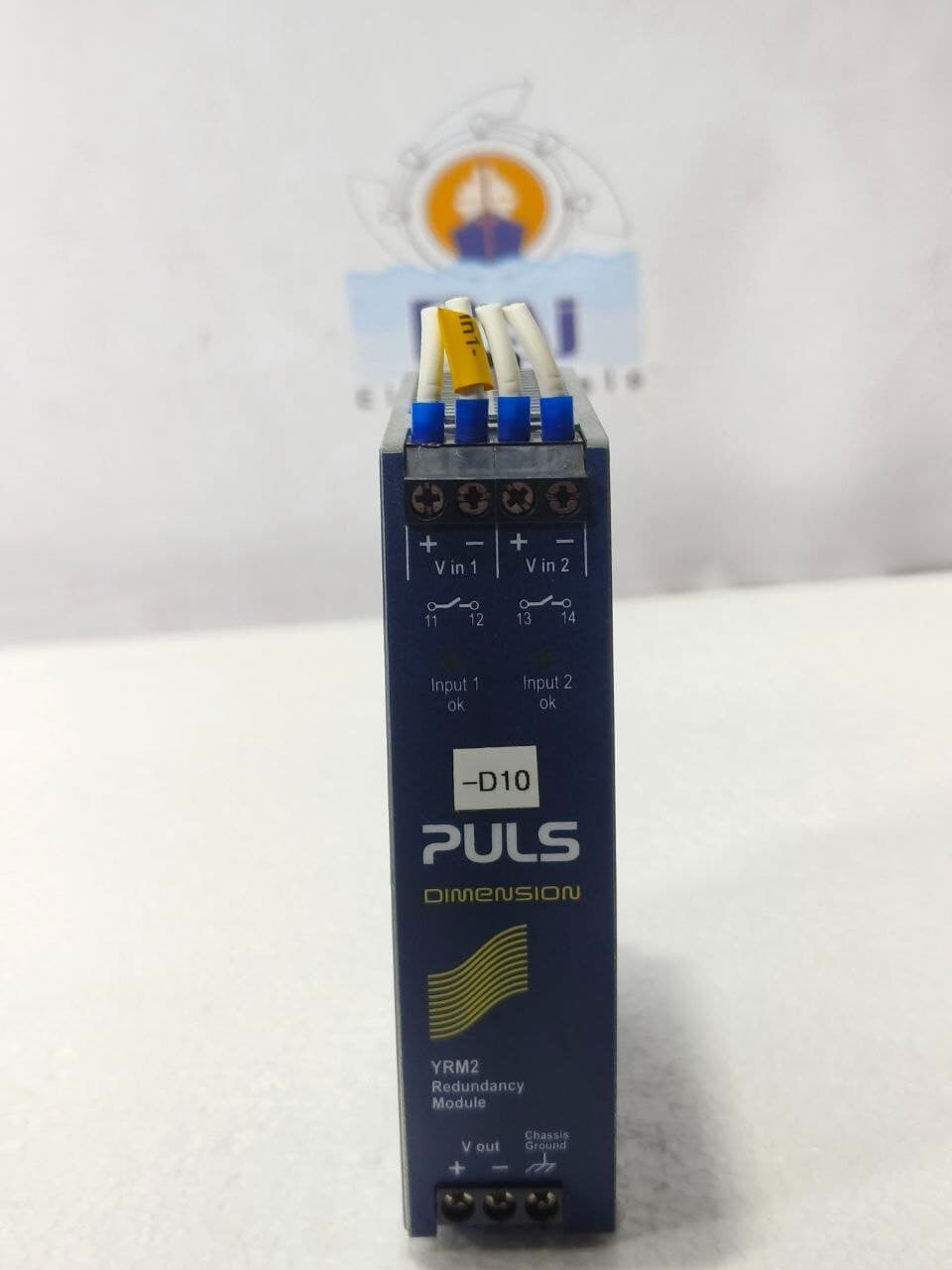 PULS YRM2.DIODE 24-60VDC 20A DUAL REDUNDANCY MODULE WITH INPUT MONITOR FREE SHIP 2