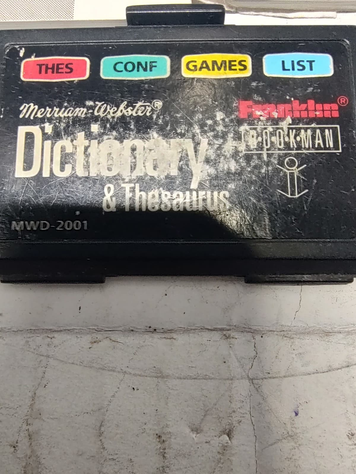 Lot 3 Franklin Bookman Cartridges Webters Dictionary Spanish Master Deusch 3