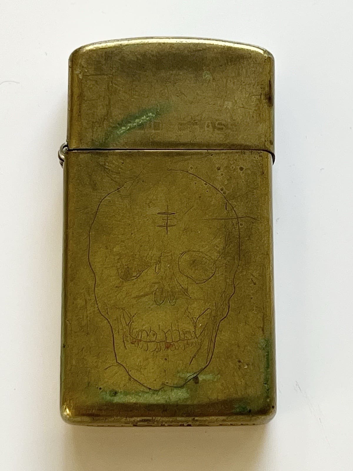 Psychic TV thee temple ov psychic youth rare collectors cigarette lighter Brass 2