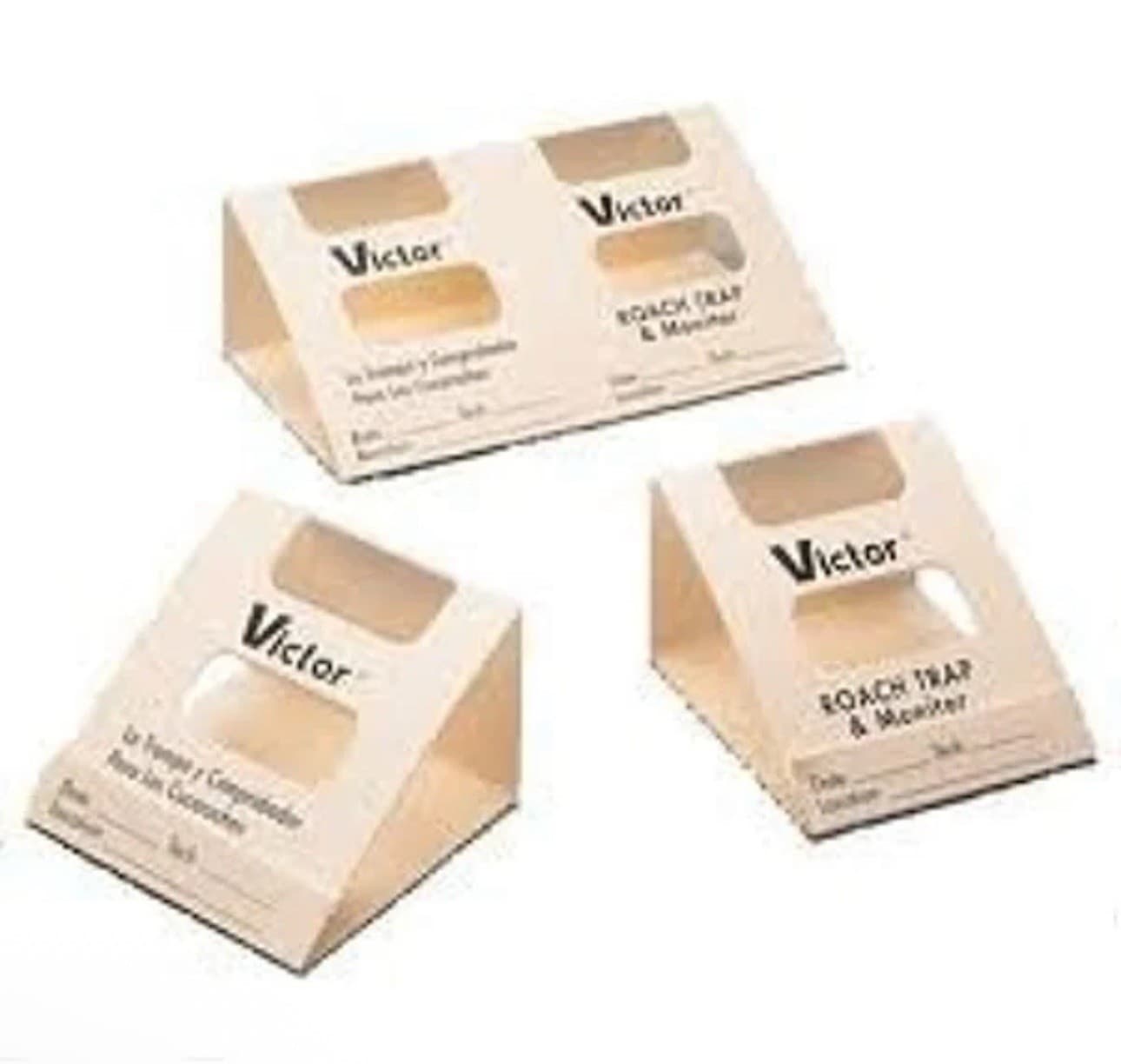 30 Victor Roach & Insect Control Trap & Monitor Glue Boards ( 60 Monitor Traps ) 2