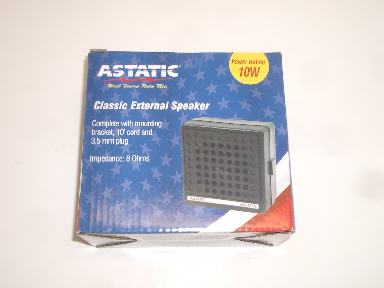 ASTATIC VS2 PRESIDENT CB HAM RADIO SCANNER EXTERNAL COMMUNICATIONS SPEAKER 10W 2