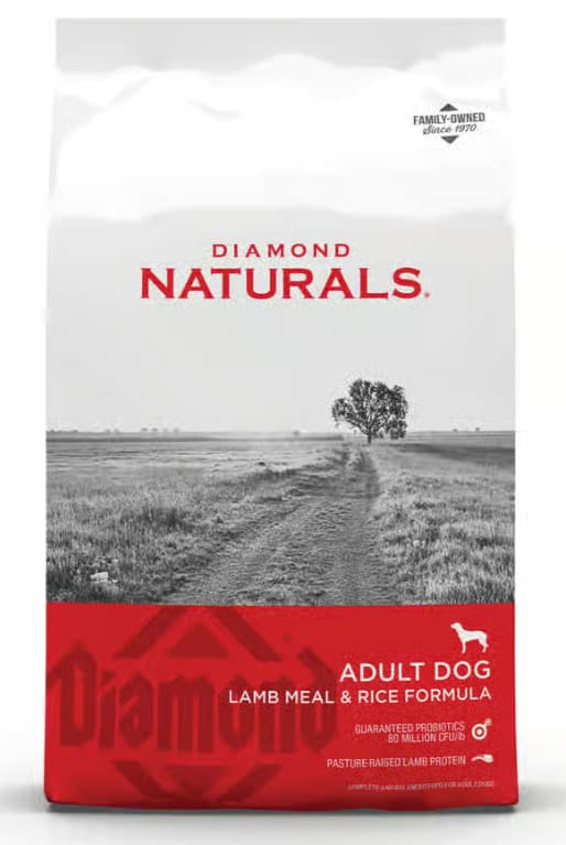 2 Pack Diamond Naturals Adult Dry Dog Food - Lamb Meal & Rice, 40-lb 2