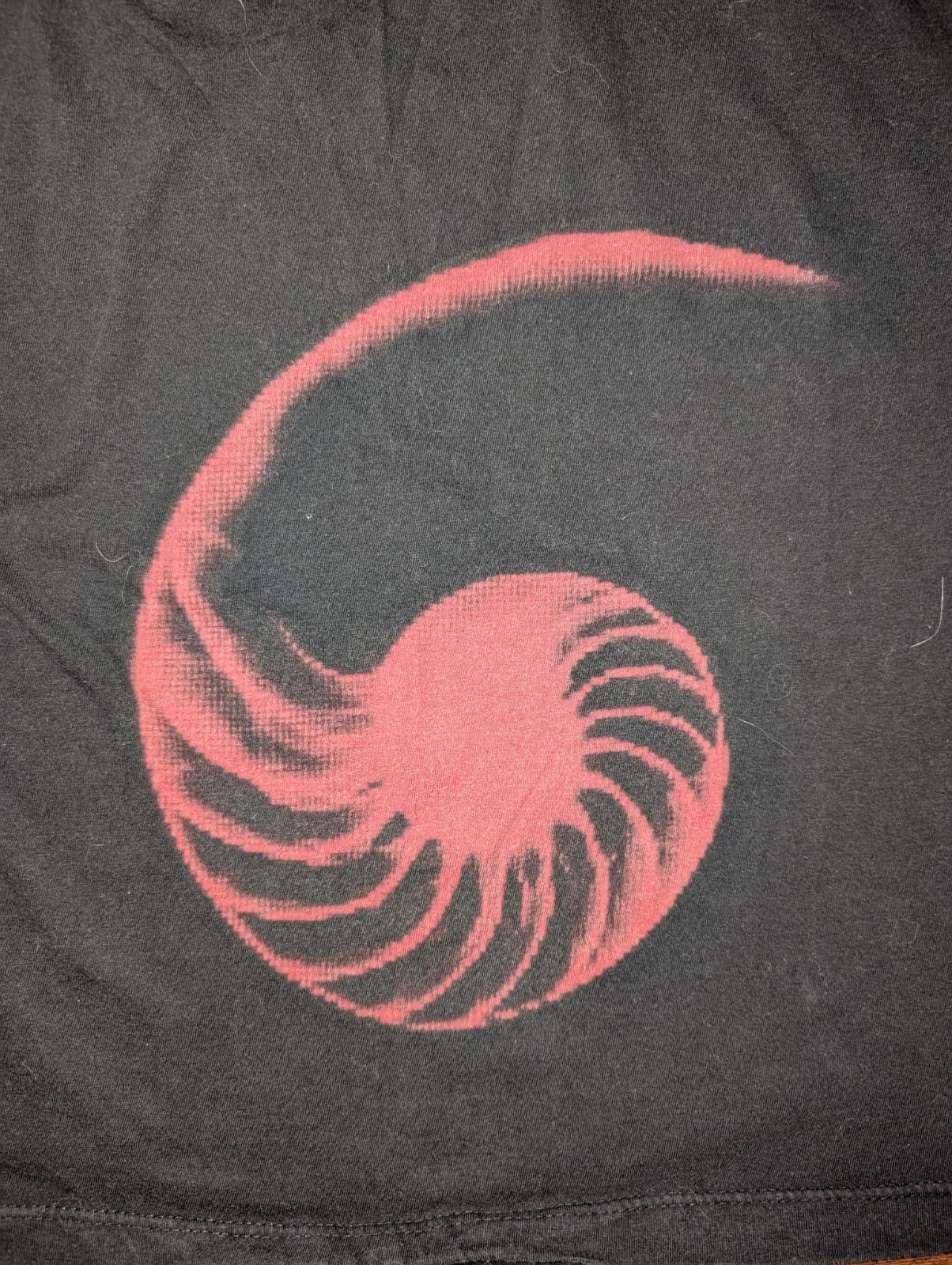 Nine Inch Nails The Spiral Fan Club Shirt Medium 18" x 23" Vintage Original 1st 3