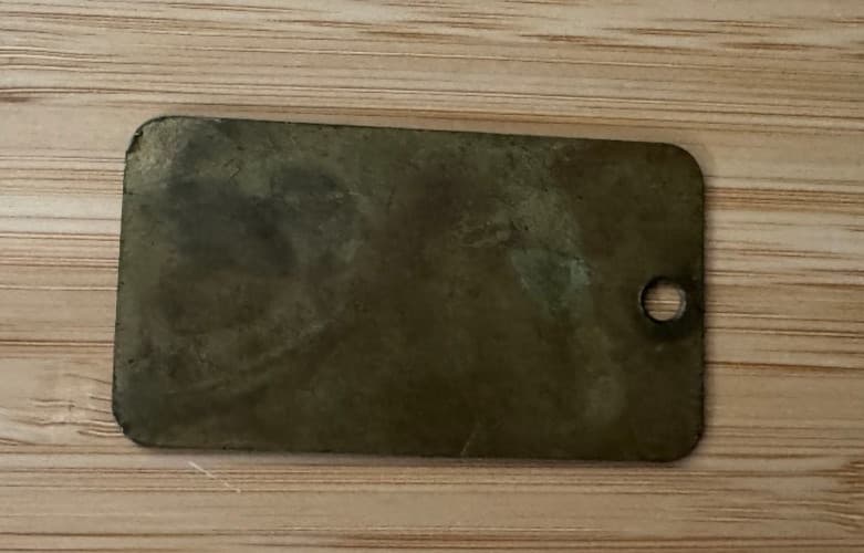 Vintage 1995 Boston Ballet Bruce Marks Artistic Director Brass Key Tag 2.75x2.5 2