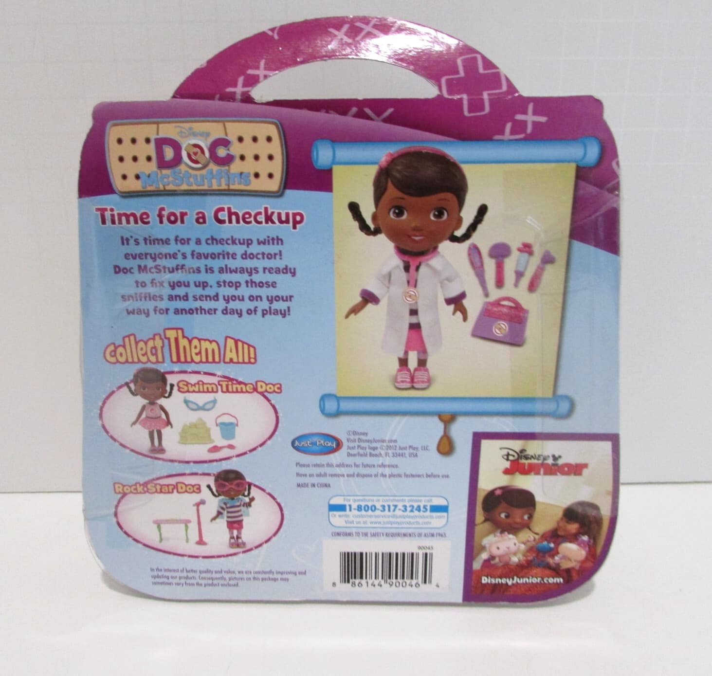 Doc McStuffins Doc Doll Playset Time for a Checkup 2012 NEW SEALED 6