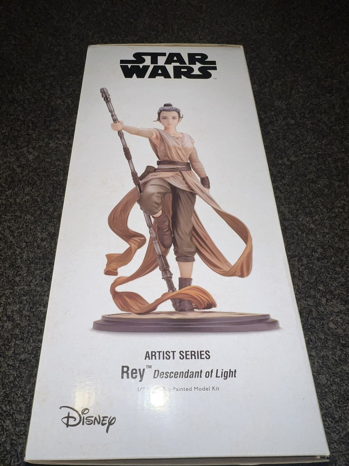 SIDESHOW KOTOBUKIYA Star Wars Artist Series Rey Descendant of Light ARTFX Statue 2