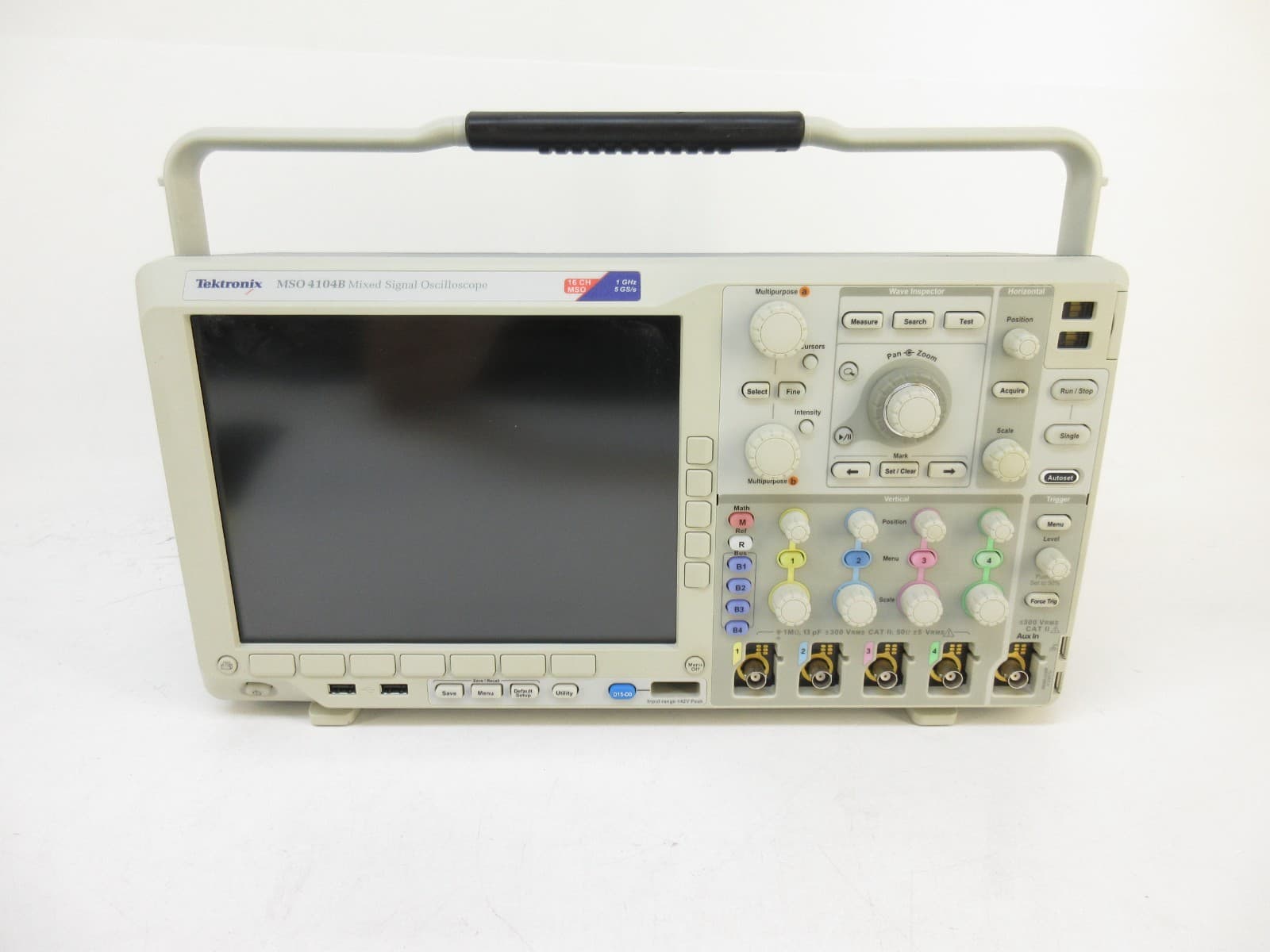 Tektronix MSO4104B Mixed Signal Oscilloscope 1GHz, 5GS/s, 4+16 channels 2