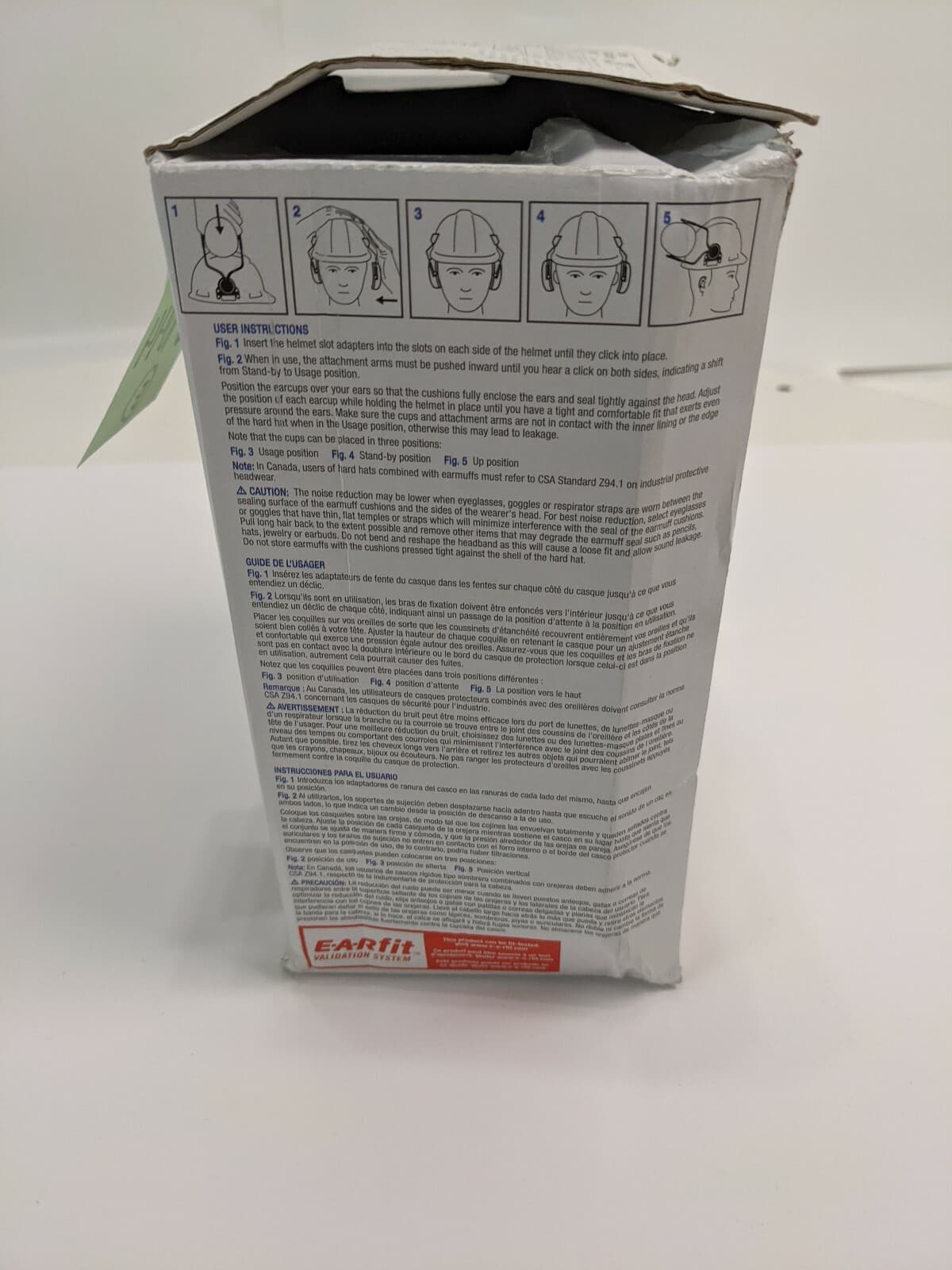 3M PELTOR Hard Hat Attached Electrically Insulated Earmuffs X5P5E 3