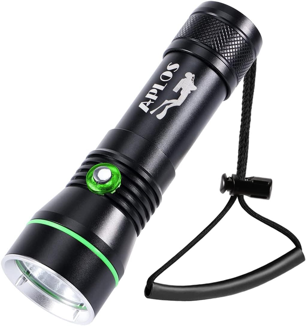 APLOS AP30 3000lm Diving Flashlight with 3 Modes